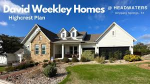 david weekley homes highcrest plan