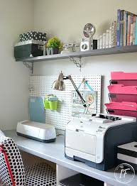 Wall Shelves And Pegboard Organization