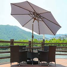 parasols patio umbrella solar powered
