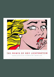 lithograph de roy lichtenstein roy