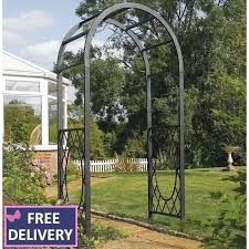wrenbury round top metal arch the