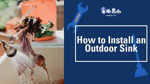 How To Install An Outdoor Sink