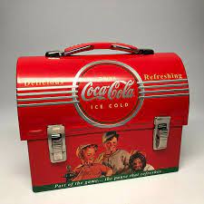 coca cola mini carry all lunch box
