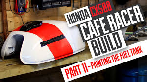 honda cx500 cafe racer build 11 spray