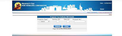 pune property tax step by step process