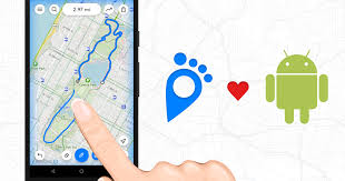 android footpath route planner