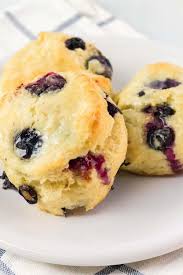 easy homemade blueberry biscuits
