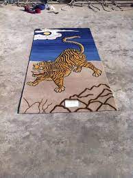why are tibetan tiger rugs all the rage