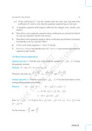Ncert Exemplar Class 10 Maths Chapter 4