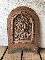 antique cast iron fireplace summer
