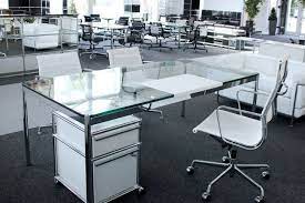 Browse glass office desks at staples and shop by desired features or customer ratings. Usm Haller Desk Glass 200 X 100 Cm Desks Usm Haller Design Classics English