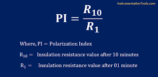 polarization index pi and da test