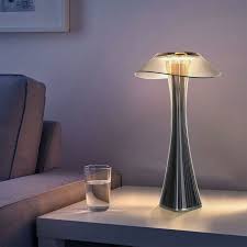 Dimmable Titanium Usb Bedside Lamp 3w
