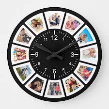 Photo Collage Photo Wall Clocks
