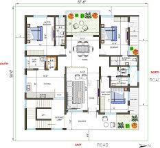 East And North Facing Best 3bhk Plan