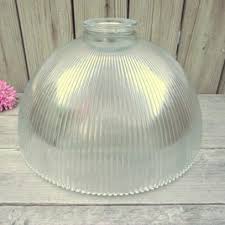 Industrial Holophane Glass Shade