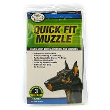 Details About Four Paws Quick Fit Muzzle For Dogs Size 3