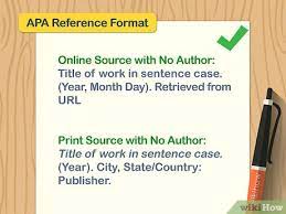 how to cite in apa with no author 8