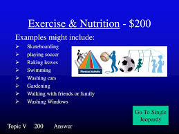 exercise nutrition 200