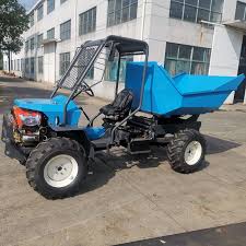 Blue Mini Garden Tractor Diesel