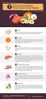 foods that make your hair grow faster