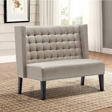 A banquette with furniture, such as these modular banquette benches . Modular Banquette Seating Wayfair