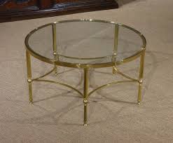 Circular Glass Coffee Table Round