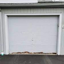 haas 610 steel garage door flushed