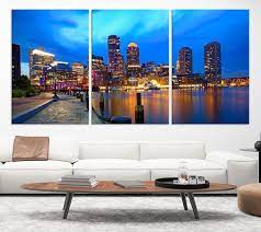 Wall Art Boston Skyline