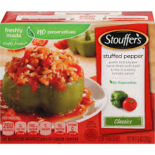 stuffed pepper 10 oz pasta rice