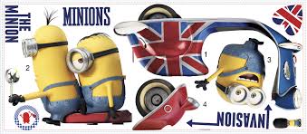 Minions The L And Stick Giant Wall Decals