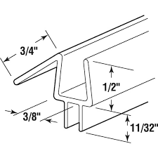 Frameless Shower Door Bottom Seal