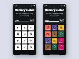 The matching game is a great game to stimulate kids memory in a playful way! Memory Match Ui By Luiz Lizardo For Launchcode On Dribbble
