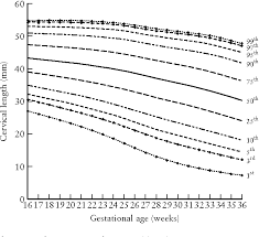 Figure 1 From Reference Range For Cervical Length Throughout