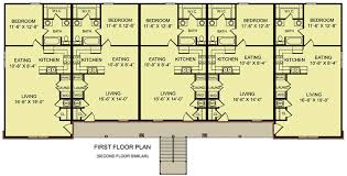 10 unit apartment building plan