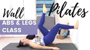 pilates wall abs and leg workout you