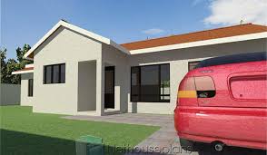 3 Bedroom House Plan Drawing Small