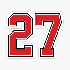 Lucky Number 27 Merch & Gifts for Sale ...