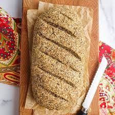vegan coconut flour flax bread grain