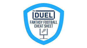 2019 Fantasy Football Cheat Sheet