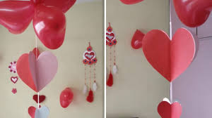 room decoration for valentine surprise