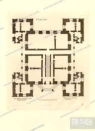 floor plan of the hunting lodge chalvau