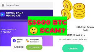 The affiliate bonus if you use referral code is 20% of your mined bitcoins. Btcpond Com Mining App Payment Proof Scam Or Legit Don T Join Yet Youtube