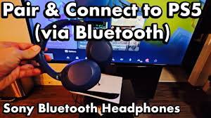 sony bluetooth headphones how to pair