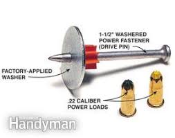 How To Use Powder Actuated Tools