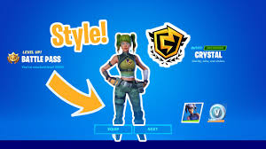 Crystal was first released in season x. New Fortnite Fncs Crystal Skin Custom Fortnite Crystal Skin Youtube