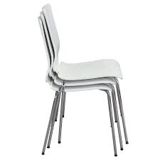 ikea used stack chair white national