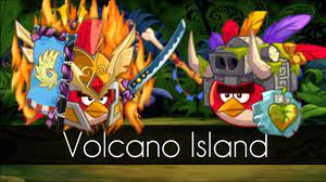 Angry Birds Epic - VOLCANO ISLAND (Daily Dungeon) - Arena Battle - YouTube