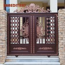 china latest bronze metal door open