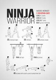ninja warrior workout